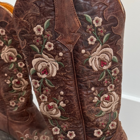 Old Gringo Brown Cowboy Boots - Picture 3 of 6
